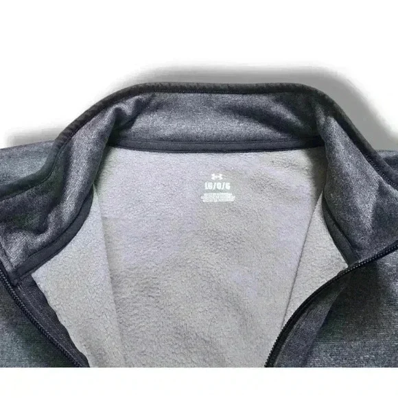 UNDER ARMOUR HALF ZIP PULLOVER FLEECE - Picture 2 of 6